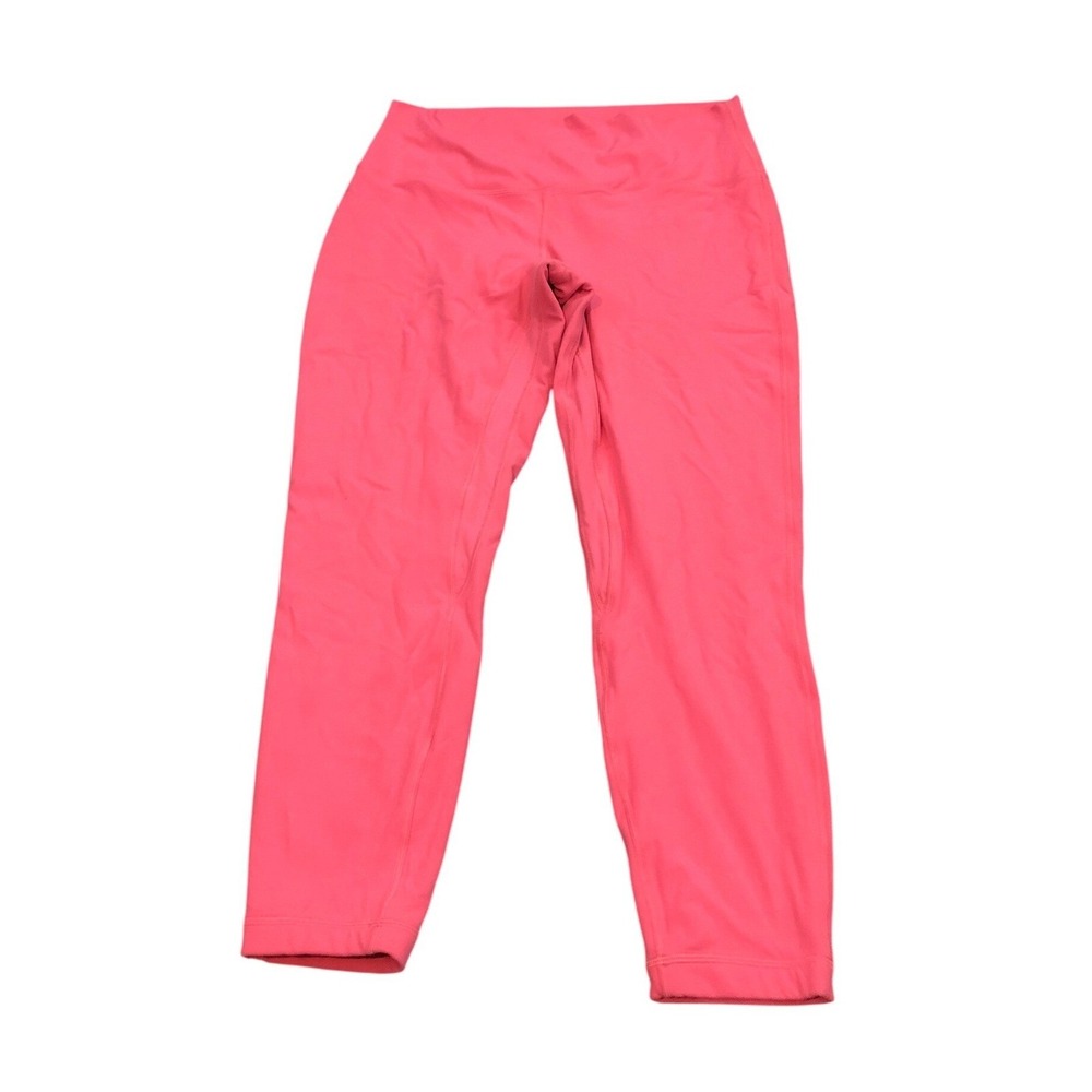 Lululemon Women's Align Pant‎ Leggings 25" Nulu LW5CTCS Pink Size 12 Athletic